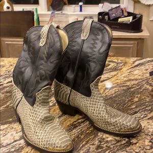 Woman’s cowboy boots